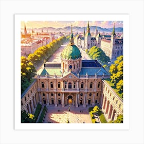 City Of Vienna Art Print