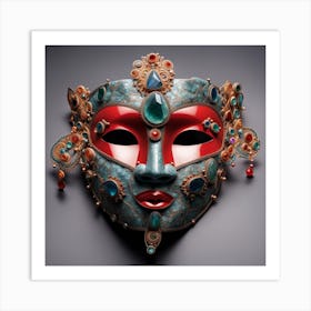 Masquerade Mask Art Print