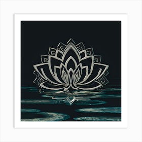 Lotus Flower 91 Art Print