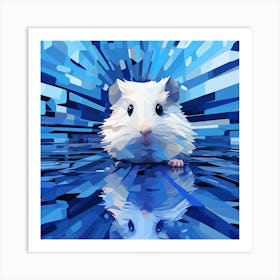 Hamster Painting Art Print