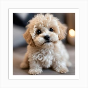 Small Puppy Art Print