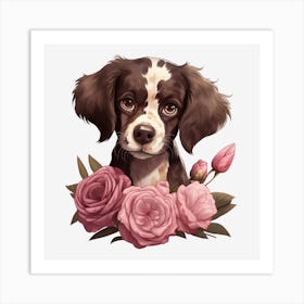 Springer Spaniel Art Print