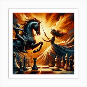 Chess2 Art Print