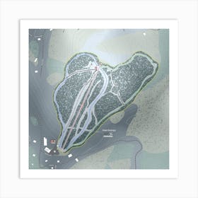 Mont Sauvage Art Print