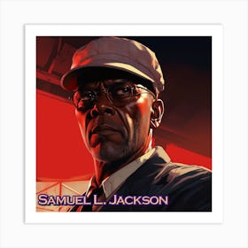 Samuel L Jackson 1 Art Print