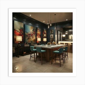 Dining Room Art Print