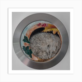 Animal Wall Art, Hedgehog Art Print