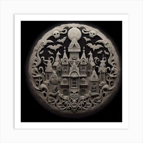 Haunted Castle Art Print