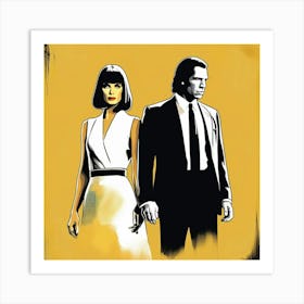 Pulp Fiction poster Art Print