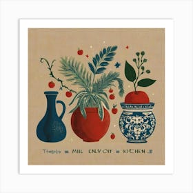 Trevelyan - Mill Unup Kitchen Art Print