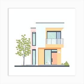 Modern House 2 Art Print