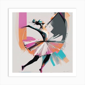 Ballerina 1 Art Print