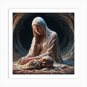 Satan'S Bride Art Print