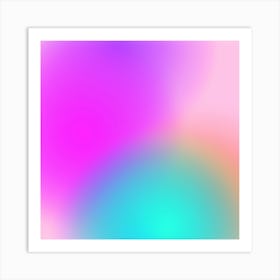 Abstract Pastel Background Art Print