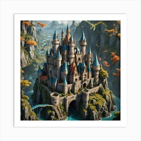 Castle In The Sky 29 Art Print