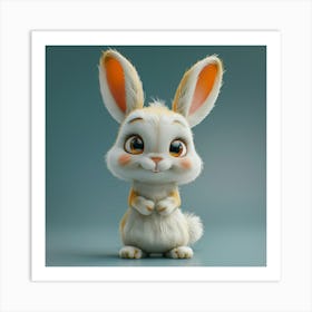 Cute Bunny 5 Art Print