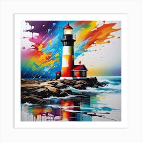 Lighthouse 28 Art Print