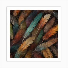 Feathers 6 Art Print