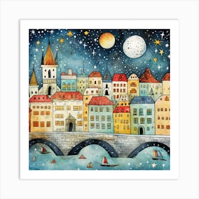 Charles Bridge Art Print