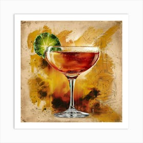 Cocktail 3 Art Print