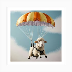 Leonardo Phoenix 09 A Serene Sheep With A Gentle Expression Fl 2 Poster