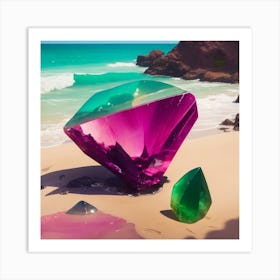 Sand And Jewels Art Print