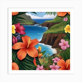 Hawaiian Landscape 9 Art Print