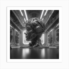 Futuristic Art 1 Art Print