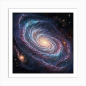 Spiral Galaxy 10 Art Print