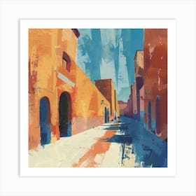 Marrakech Street 1 Art Print