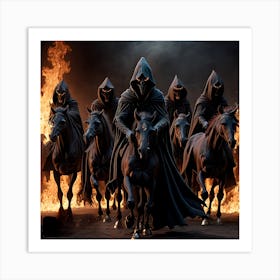 Death wraiths Art Print