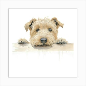 Soft Coated Wheaten Terrier Art Print