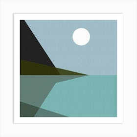 Natural landscape 2 Art Print