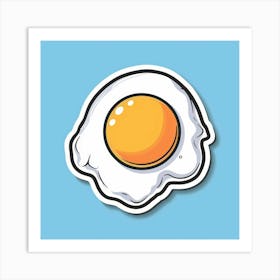 Egg Sticker 1 Art Print