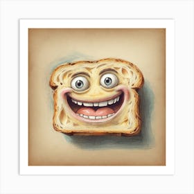 Slice Of Bread 2 Art Print