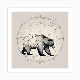 Bear Constellation Art Print