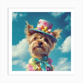 Easter Dog Art Print