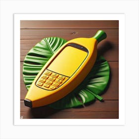 Banana Phone 2 Art Print