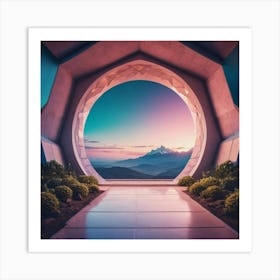 Doorway To The Future Art Print