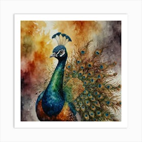 Peacock 5 Art Print