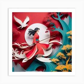 Mulan Art Print