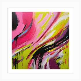 Modern Abstract Painting Art Print