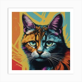 Cat Canvas Print 1 Art Print