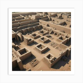 Egyptian Pyramids Art Print