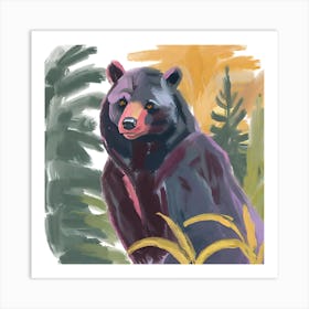 Black Bear 03 Art Print