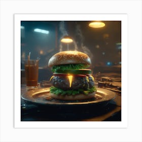 Burger 21 Art Print