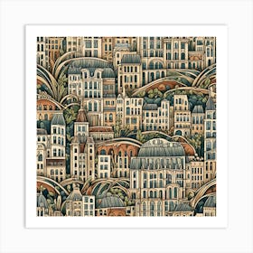 Cityscape 27 Art Print