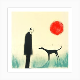 Dogs And Their People XXXVIII Art Print