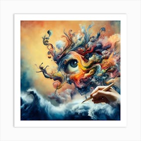 Eye Of The Storm Art Print