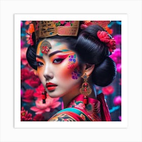 Asian Beauty 9 Art Print